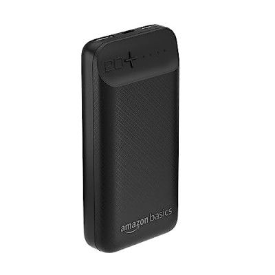 Amazon Basics 10000mAh Metal 22.5W Power Bank Blue