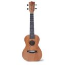 Amazon Basics 23inch Wood Ukulele with Bag, Pick, Strap and String, Brown...
