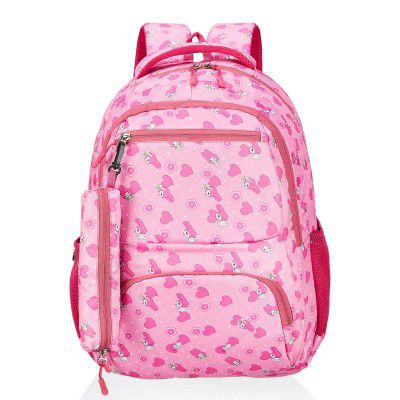 Amazon Basics 26 L School Backpack | 4 Compartments with Durable Zippers