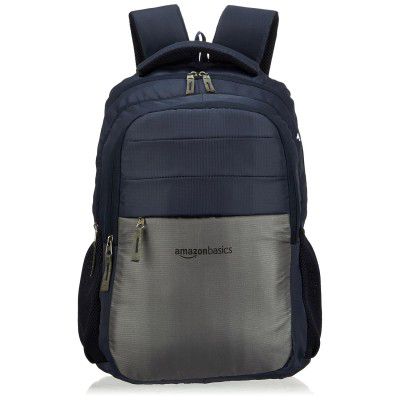 Amazon Basics 29 L Laptop Backpack | Spacious Front Pocket and Back Padding