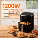 Amazon Basics 3.5L Electric Air Fryer | 1200 W ...
