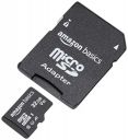Amazon Basics 32GB MicroSDHC Memory Card with Adapter, Upto 98MB/s, IPX6, Temperature & Shock Resistant...
