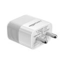 Amazon Basics 35W Wall Charger,Dual Port with USB C and USB A Fast Charging Adapter,for iPhones,Ipads,Android Phones...