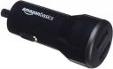 Amazon Basics 4.8 Amp/24W Dual Usb Car Charger For Apple And Android Devices, Black...