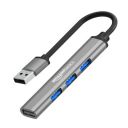 Amazon Basics 4-in-1 Hub Multiport Adapter, USB Hub...