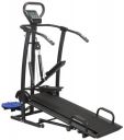 Amazon Basics 4-in-1 Smart Foldable Manual Treadmill with Jogger...