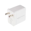 Amazon Basics 45W Compact Wall Charger | Type-C Fast Charging Adapter White, Without Cable)...