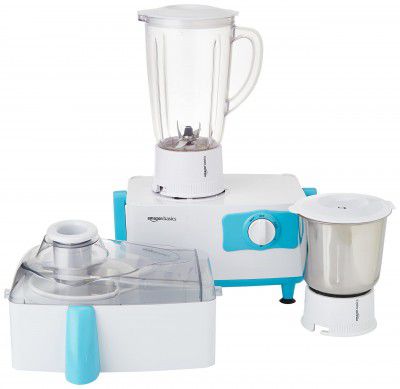 Amazon Basics 500W Juicer Mixer Grinder with 2 Jars