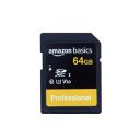 Amazon Basics 64GB SDXC UHS-I Memory Card| 90 MB/s | C10, U3, V30...