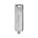 Amazon Basics 64GB USB 3.0 Flash Drive | 80+ Mbps Read Speed | Dual Interface Type-C & USB | High-Speed Data Transfer (Metal)...