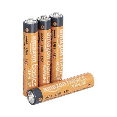 Amazon Basics Aaaa Everyday Alkaline Batteries (4-Pack) - Appearance May Vary
