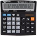Amazon Basics AB-555 12 Digits GST & Tax Calculator with 112 Steps Check and Correct...