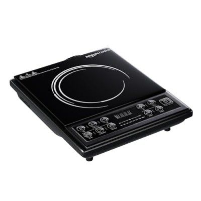 Amazon Basics AB-ICT-CB-1900 1900 Watts Induction Cooktop | Black