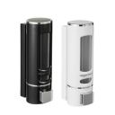Amazon Basics Abs Wall Mounted Shampoo Sanitizer Lotion Hand Dish Wash Gel Liquid Soap Dispenser for Bathroom Kitchen Pack of 2 (400 Ml, White & Black, Plastic)...