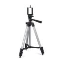 Amazon Basics Aluminum 110CM Lightweight Tripod, with Mobile Phone Holder Mount & Carry Bag for All Smart Phones, Gopro, Cameras...