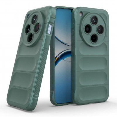 amazon basics Back Case Cover for Oppo Find X8 5G| Dark Green