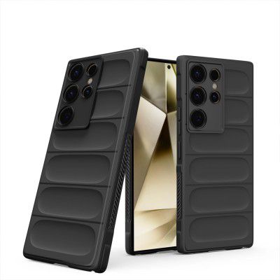 Amazon Basics Back Cover for Samsung Galaxy S24 Ultra 5G (Black)