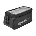 amazon basics Bicycle Front Saddle Bag with Touchscreen Pocket (Black)...