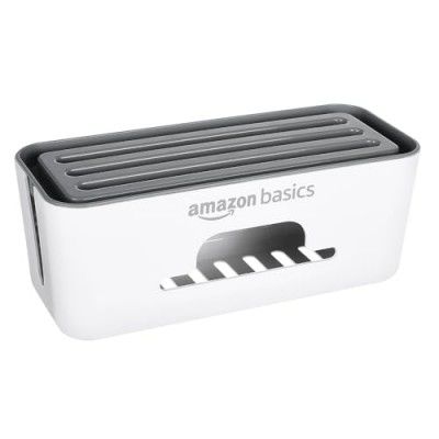 Amazon Basics - Cable Management Box with Mobile Stand