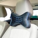 amazon basics Car Headrest Pillow - Pack of 2  | 1 Year Warranty |17 x 27 x 9.5 Cm | Black...
