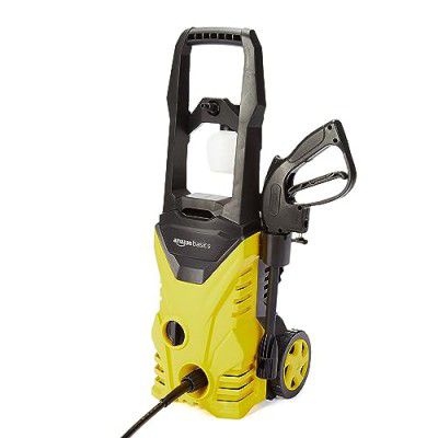 Amazon Basics Car Pressure Washer, 1650W, 135 Bar, 5Litre/min Flow Rate, 3 Meter Hose, with High Pressure Spray Gun