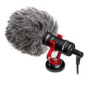 Amazon Basics Cardioid Shotgun Auxiliary Microphone | Real Time Monitoring Compatible...