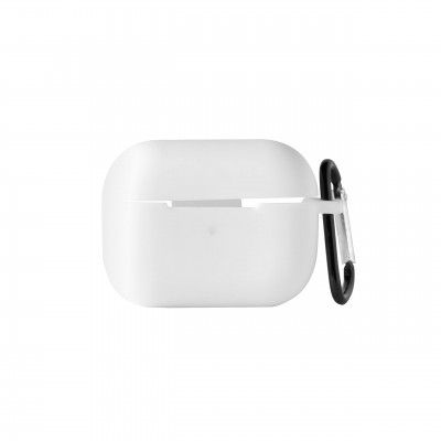 Amazon Basics Case for Apple AirPods Pro 2  Protection (White) (Cover Only)