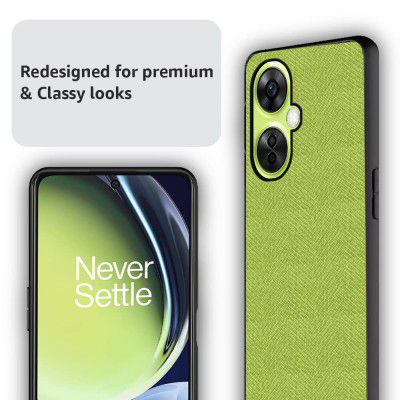 amazon basics Case For Oneplus Nord Ce 3 Lite 5G (Back-Polycarbonate_Pastel Lime)
