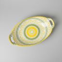 Amazon Basics Ceramic Serving Platter with Handles ...