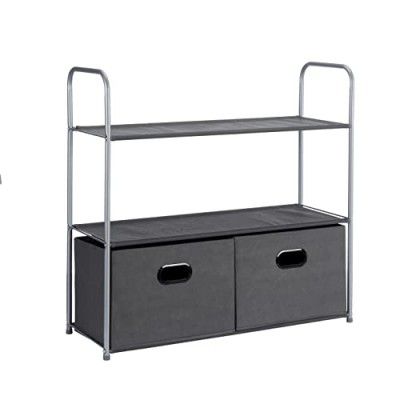 Amazon Basics Closet Storage Organizer with Bins