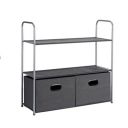 Amazon Basics Closet Storage Organizer with Bins...