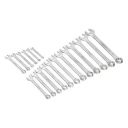 amazon basics Combination Wrench Set, 18 Pieces...