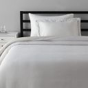 Amazon Basics Microfiber Comforter Cover Set With Pillow Cover - Single (66X90-Inch, 2-Piece, Grey Crosshatch)...