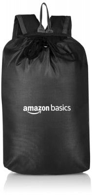 amazon basics Compact Size 15 Lts Casual Backpack | Black