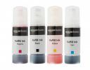 Amazon Basics Compatible Ink Bottle for Epson | Leak-Proof, Color Set Box of 4...