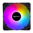 Amazon Basics Computer Cabinet/Chassis FRGB Case Fan, 120 mm, 1100 RPM High speed, RGB, 4 - Pin Molex, Black...