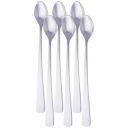 Amazon Basics Cutlery Stainless Steel Macchiato Spoon with Square Edge, Pack of 6 (18/0)...