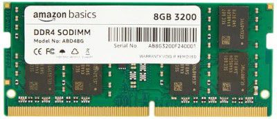 Amazon Basics DDR4 3200 MHz 8 GB Laptop RAM Memory