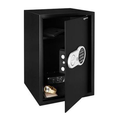 Amazon Basics Digital Safe With Electronic Keypad Locker For Home, Gross Capacity - 58L (Net - 51L)