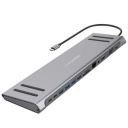 Amazon Basics Dock Station,13 in 1 USB C HUB Docking Station,USB C Network Hub Windows Laptop...