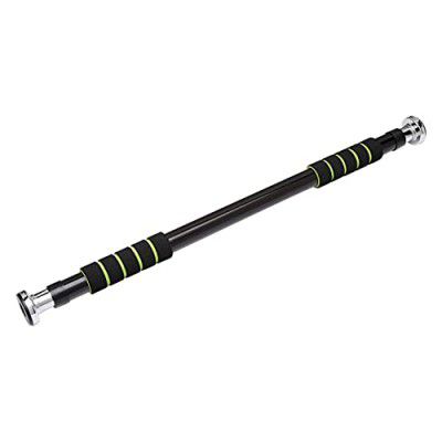 Amazon Basics Door Frame Mount Steel Chin and Pull Up Bar, Black