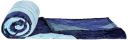 amazon basics Double Bed Warmer Sheet Set with Two Matching Pillow Covers (200 GSM) | (Blue)...