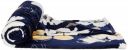amazon basics Double Bed Warmer Sheet Set with Two Matching Pillow Covers (200 GSM) | (Navy Blue)...