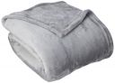 amazon basics Double Sized Plush Blanket | 250 GSM, Grey...