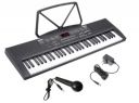 amazon basics Electronic Keyboard Piano with LED Display | Adapter | Key Note Stickers | Mic |Music Sheet Stand...