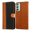 amazon basics Flip Leather Mobile Cover (Soft & Flexible Back case) for Samsung Galaxy M15 5G / F15 5G ...