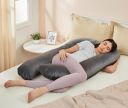 Amazon basics Full Body U-Shaped Pregnancy Pillow for Maternity...