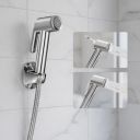 Amazon Basics Health Faucet Set – Premium Jet Spray Gun with Pipe for Toilet | Pack of 1...