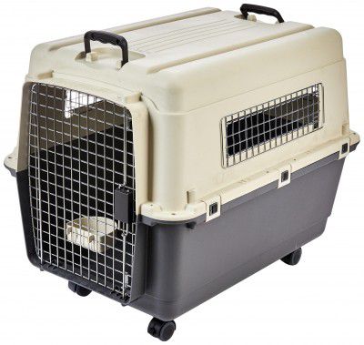 Amazon Basics Heavy Duty Pet Airline Carrier | 32 Inches