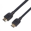 Amazon Basics High-Speed Braided HDMI Cable - 6 Feet - Supports Ethernet, 3D, 4K and Audio Return - Single Pack (Black)...